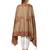 Pashtush Women'S Jacquard Ambi Shawl, Warm And Soft, Faux Pashmina - Beige