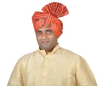 Bandhani Print Kolhapuri Pheta Turban 1