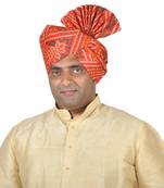 Bandhani Print Kolhapuri Pheta Turban