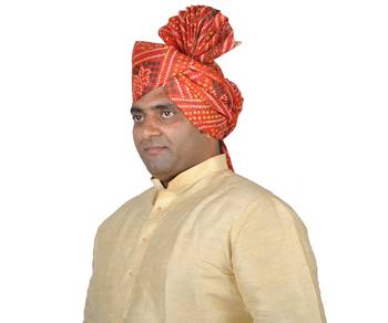 Bandhani Print Kolhapuri Pheta Turban 2