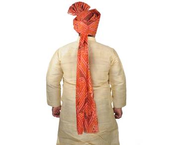 Bandhani Print Kolhapuri Pheta Turban 4