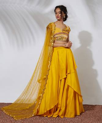 Amber Lehenga Choli And Dupatta Set 2