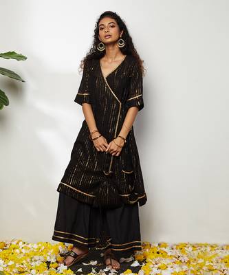 Black Naazgul Kurta Set 1