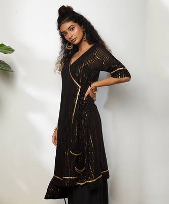 Black Naazgul Kurta Set 3