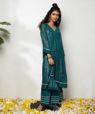 Pine Green Aiza Pant Set 2
