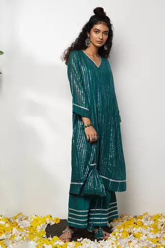 Pine Green Aiza Pant Set