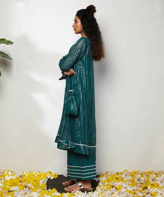 Pine Green Aiza Pant Set 4