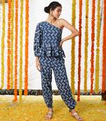 BLUE Top & Pant Set
