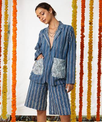 BLUE Co-ord Set 3
