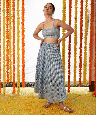 BLUE 3 Piece Co-ord Set 1