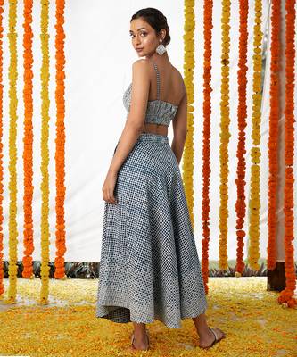 BLUE 3 Piece Co-ord Set 3