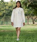 Ivory Marianna Mandarin Shirt