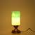 Stylish Table Lamp With Decorated Glass Shade, Round, LED Compatible,(Pack Of 2)