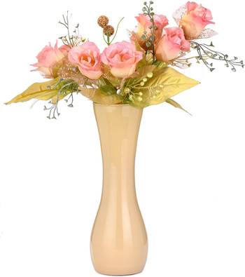 Hand Decorative Table Top, Room Corner, Showcase Glass Flower Pot Vase Colorful, Giftable 1