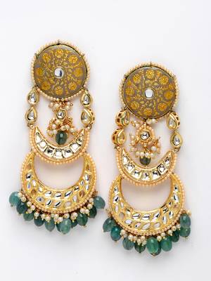 Grey pearl earrings 3