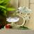 Love Making Bird Pair On A Flower Tree Decorative Tabletop 