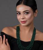 Green Onyx Beaded Necklace