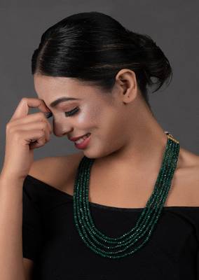 Green Onyx Beaded Necklace 2
