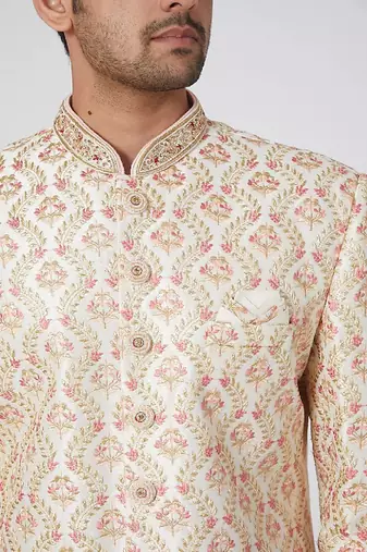 Off White Sherwani