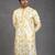 Marigold Tie & Die Kurta-Churidar Set
