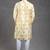 Marigold Tie & Die Kurta-Churidar Set
