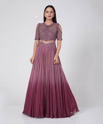 Mauve Top And Skirt 2