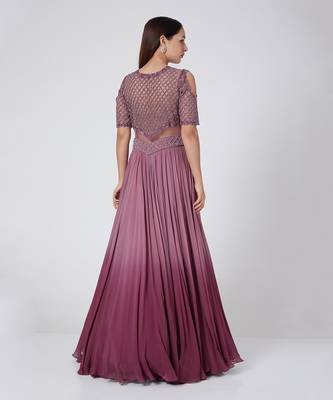 Mauve Top And Skirt 3
