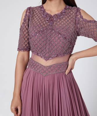 Mauve Top And Skirt 4
