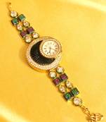 Beautiful Kundan Designer Look Watch