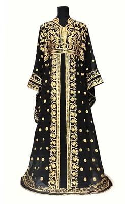 SALE New Moroccan Dubai Kaftans Farasha Abaya Dress Very Fancy Long Gown Aari Wedding Dress  1
