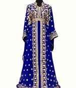 SALE New Moroccan Dubai Kaftans Farasha Abaya Dress Very Fancy Long Gown Aari Wedding Dress