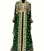 SALE New Moroccan Dubai Kaftans Farasha Abaya Dress Very Fancy Long Gown Aari Wedding Dress 