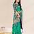 Sweet smile stylish saree with blouse set-MAYRA-SEA GREEN-2