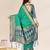 Sweet smile stylish saree with blouse set-MAYRA-SEA GREEN-2