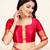 Sweet smile stylish saree with blouse set-TURQUOISE