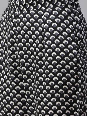 Black printed cotton cotton-kurtis 5