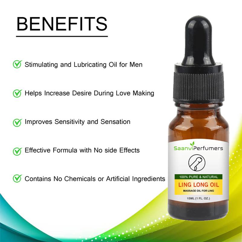 Ling Long Oil | Ling Growth Oil | Big Ling Oil | Ling Massage Oil Pack of 1 of (15 ML) Herbal Massage Oil