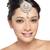 Unique Fancy Design Gold Plated Daimond Drop Maag Tikka Jewelry