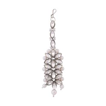Silver crystal necklace-sets 4