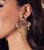 NAAYAAB KAAN CHAIN EARRINGS