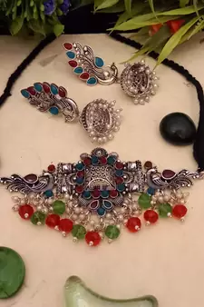 Black necklaces