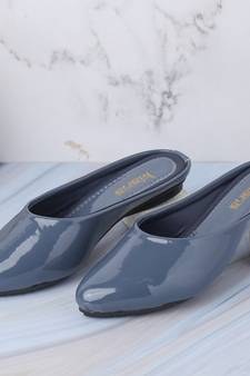 Denim Slip-on Flats