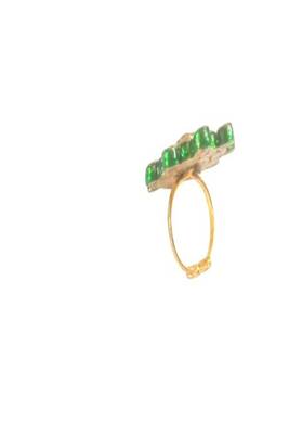 Pink Agate Designer Adjustable Finger Rings 3