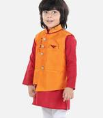BownBee Boys Party Waistcoat Jacket - Yellow