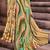 Lion Patterned Chiffon Digital Print And Designer Saree