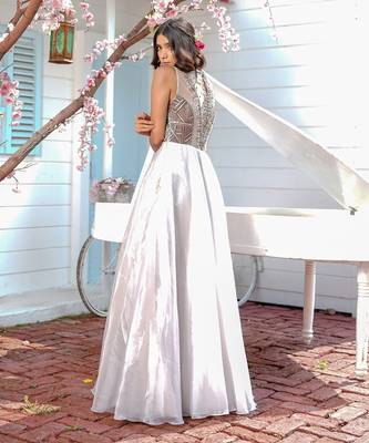 Grey Estelle Gown 2
