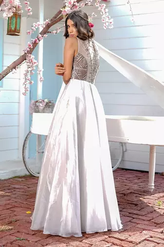 Grey Estelle Gown