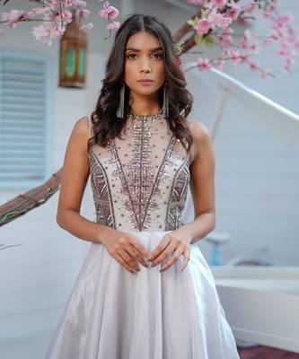 Grey Estelle Gown 3