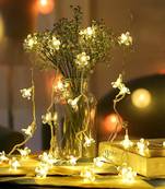 LED Curtain Led Lights for Decoration with 15 Flashing for Diwali (14 Clip Light) (Flower Light)