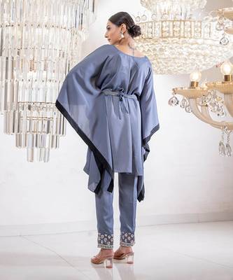 Tisay Grey Kaftan Set 2